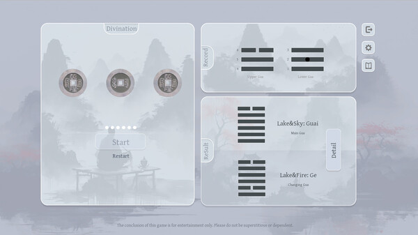 Guidelines for the Book of Changes game for Linux 1