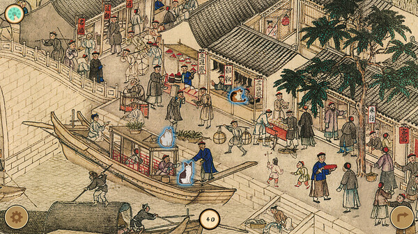 Скриншот из Cats of the Qing Dynasty