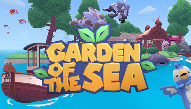 Imagen de la cápsula de "Garden of the Sea" que utilizó RoboStreamer para las transmisiones en Steam