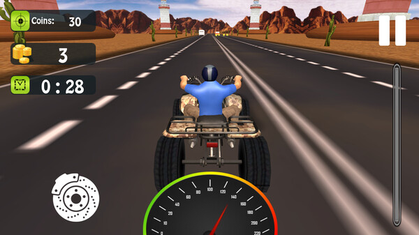 Скриншот из Quad Bike Crazy Driver