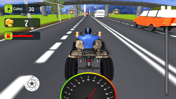 Скриншот из Quad Bike Crazy Driver