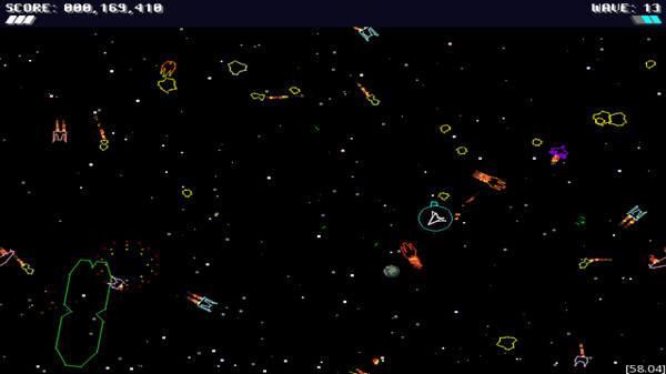 MeteoStorm game for Linux 1