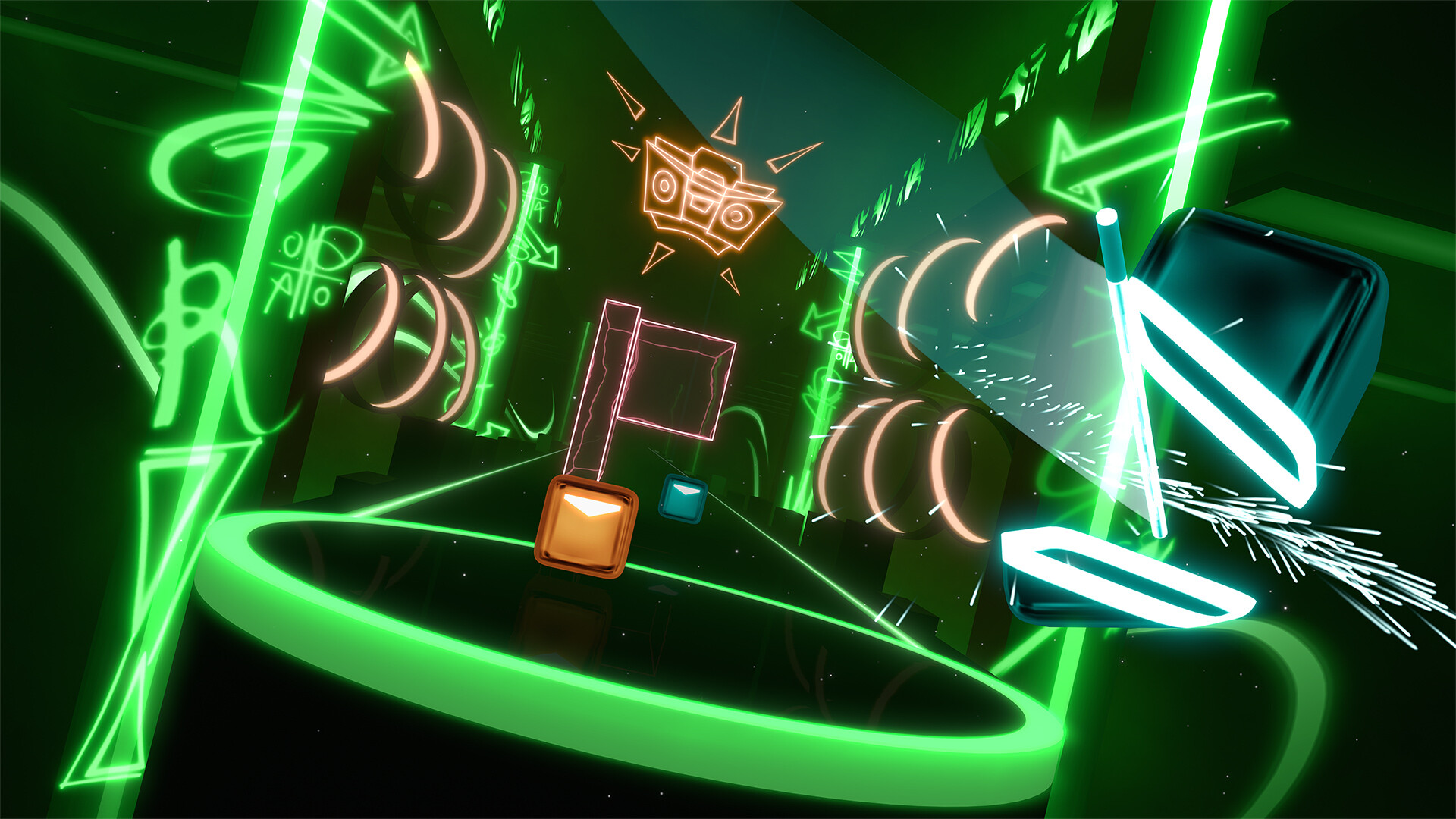 Beat Saber - 2Pac - "All Eyez On Me (feat. Big Syke)" screenshot screenshot 2