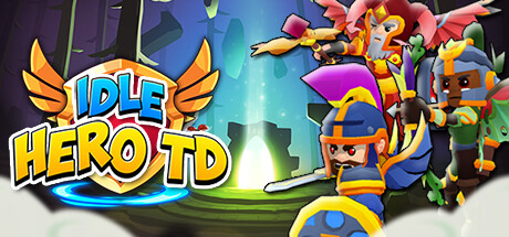 Steam header art for Idle Hero TD - Tower Defense