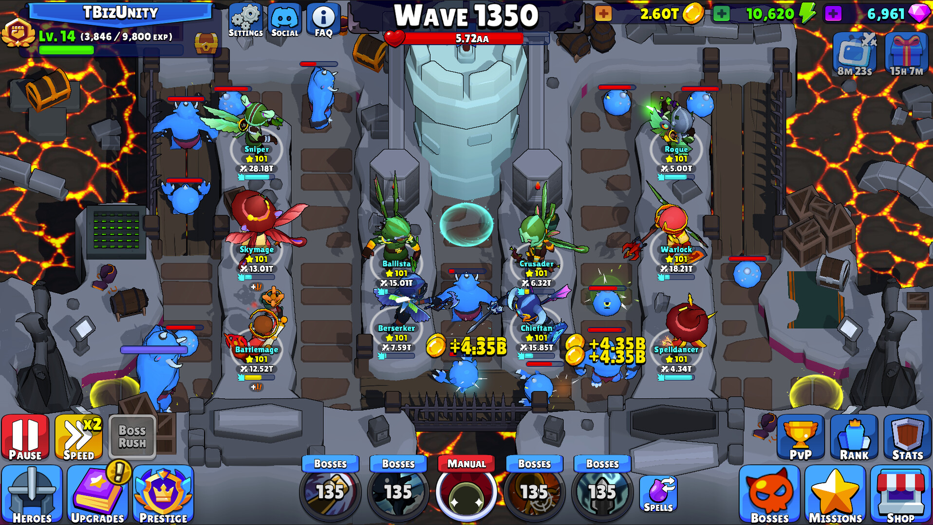 Idle Hero TD screenshot screenshot 4