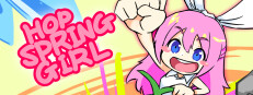 Hop Spring Girl 게임 이미지