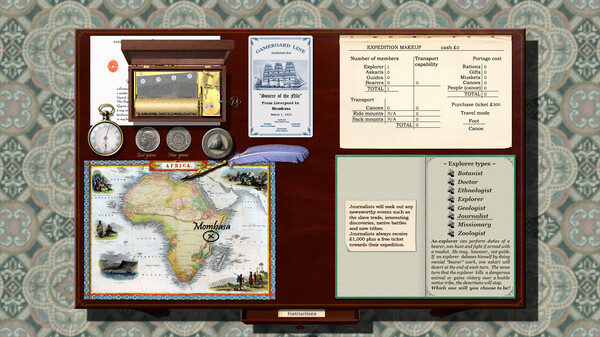 Source of the Nile Digital Edition game for Linux 1