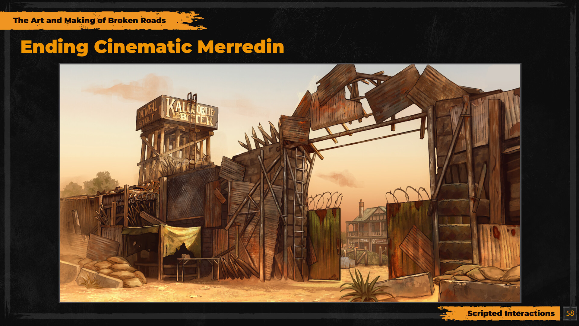 Broken Roads Artbook screenshot screenshot 3