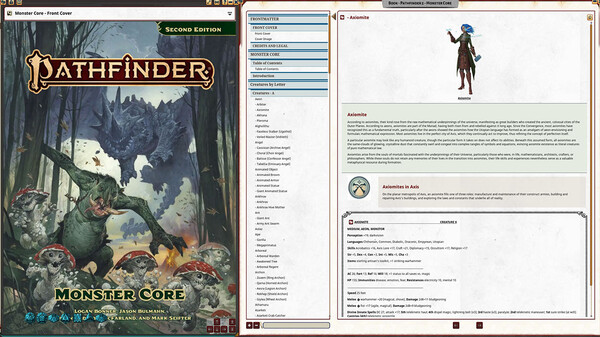 Fantasy Grounds - Pathfinder 2 RPG - Monster Core