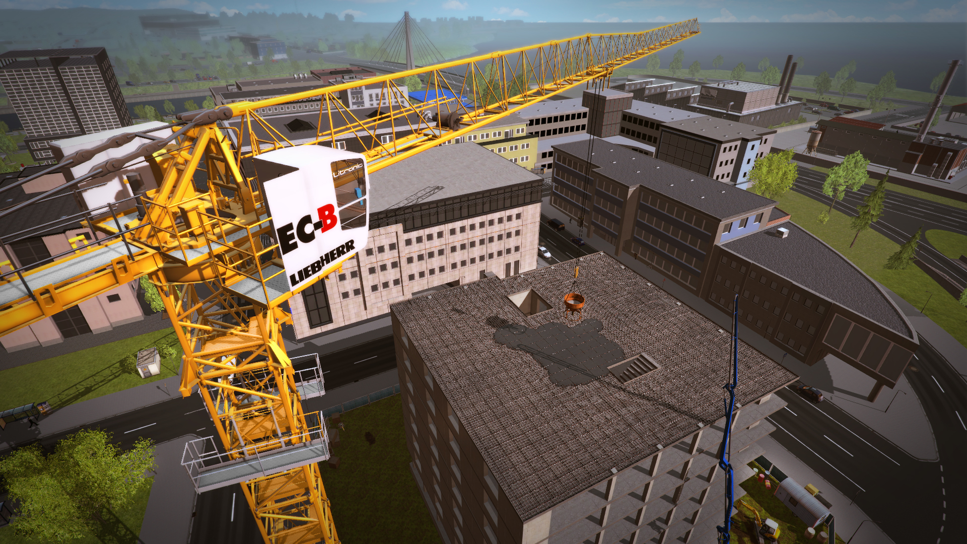 Construction Simulator 2015 - Construindo Arquibancadas para o