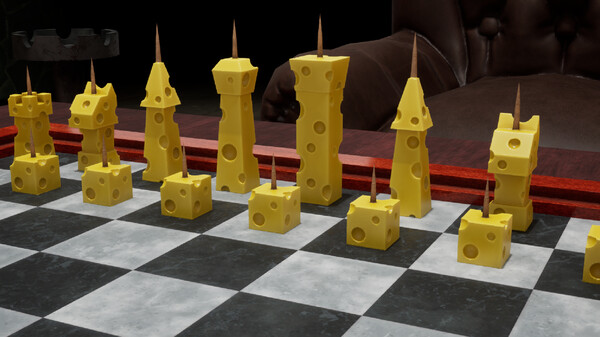 Free Chess: Cheese Set