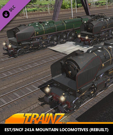 Trainz 2022 DLC - Est/SNCF 241A Mountain Locomotives (rebuilt)