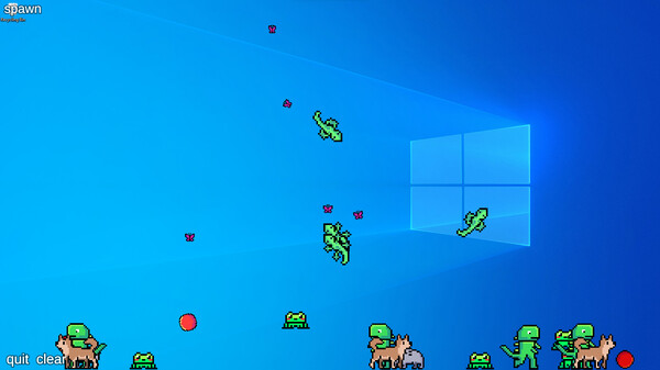 Desktop Creatures game for Linux 1