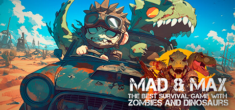 MAD & MAX: The Best Survival game with Zombies and Dinosaurs banner