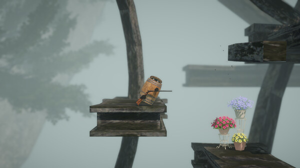 Climbing In Barrel With Double-Barrel game for Linux 1