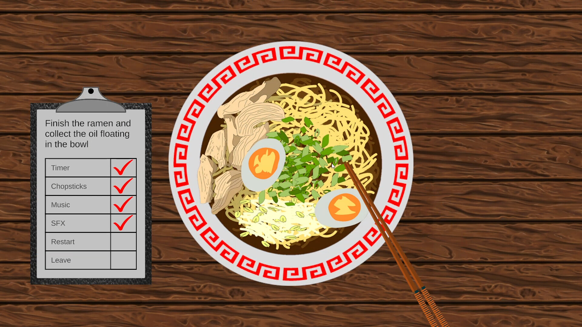 Ramen Oil Simulator screenshot 1