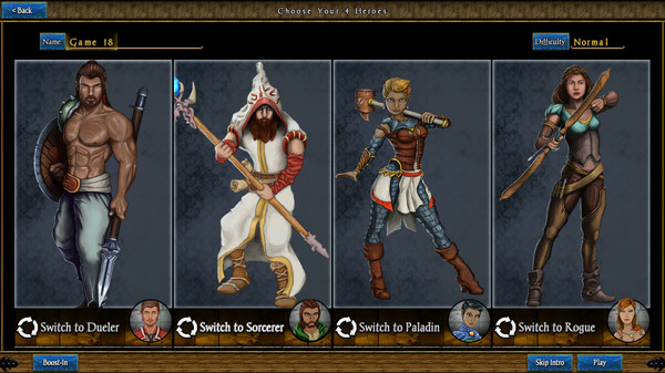 Heroes of Steel RPG — скриншот