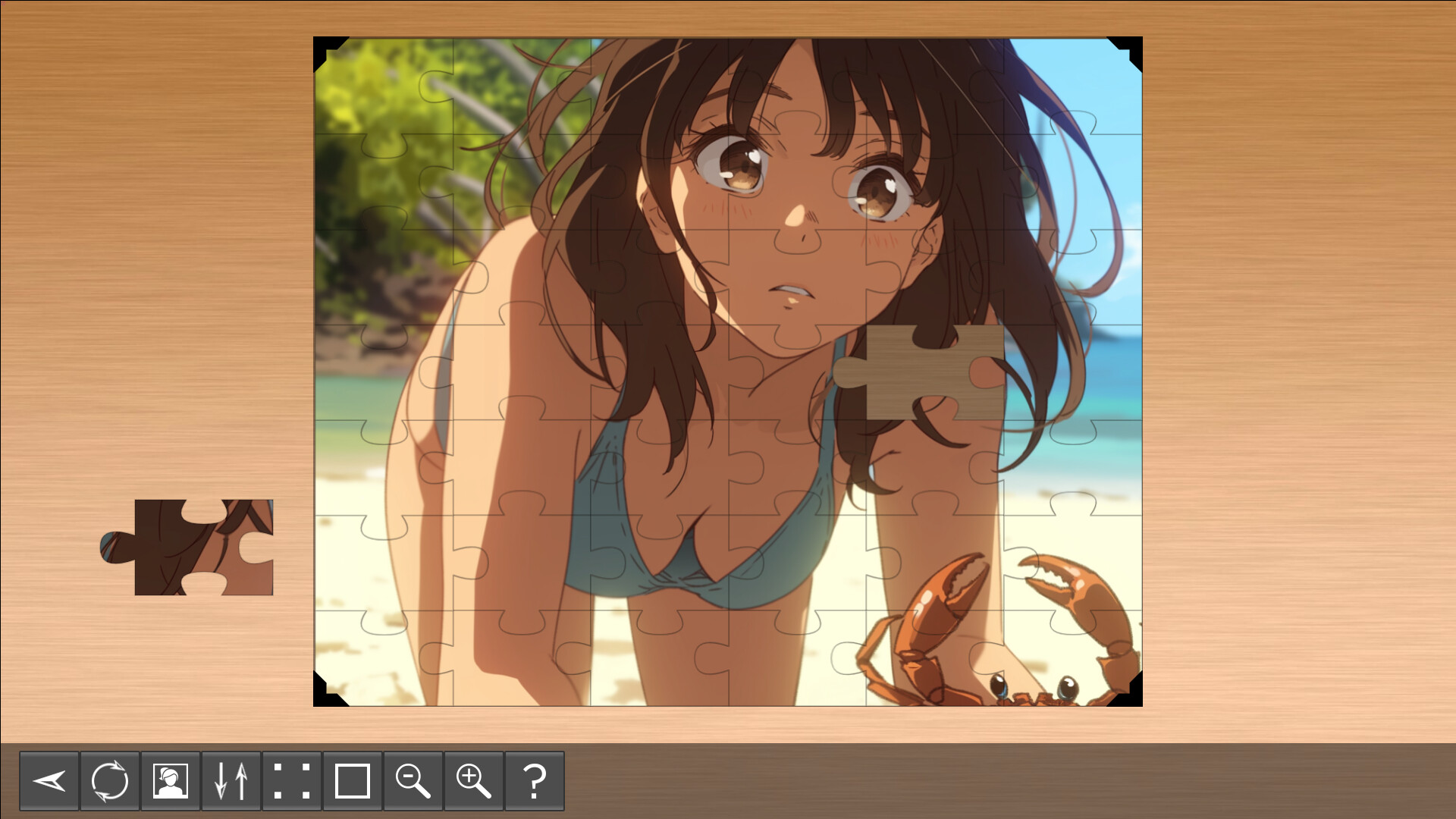 Anime Girl Puzzles - Wakana PC gameplay screenshot 4 of 4