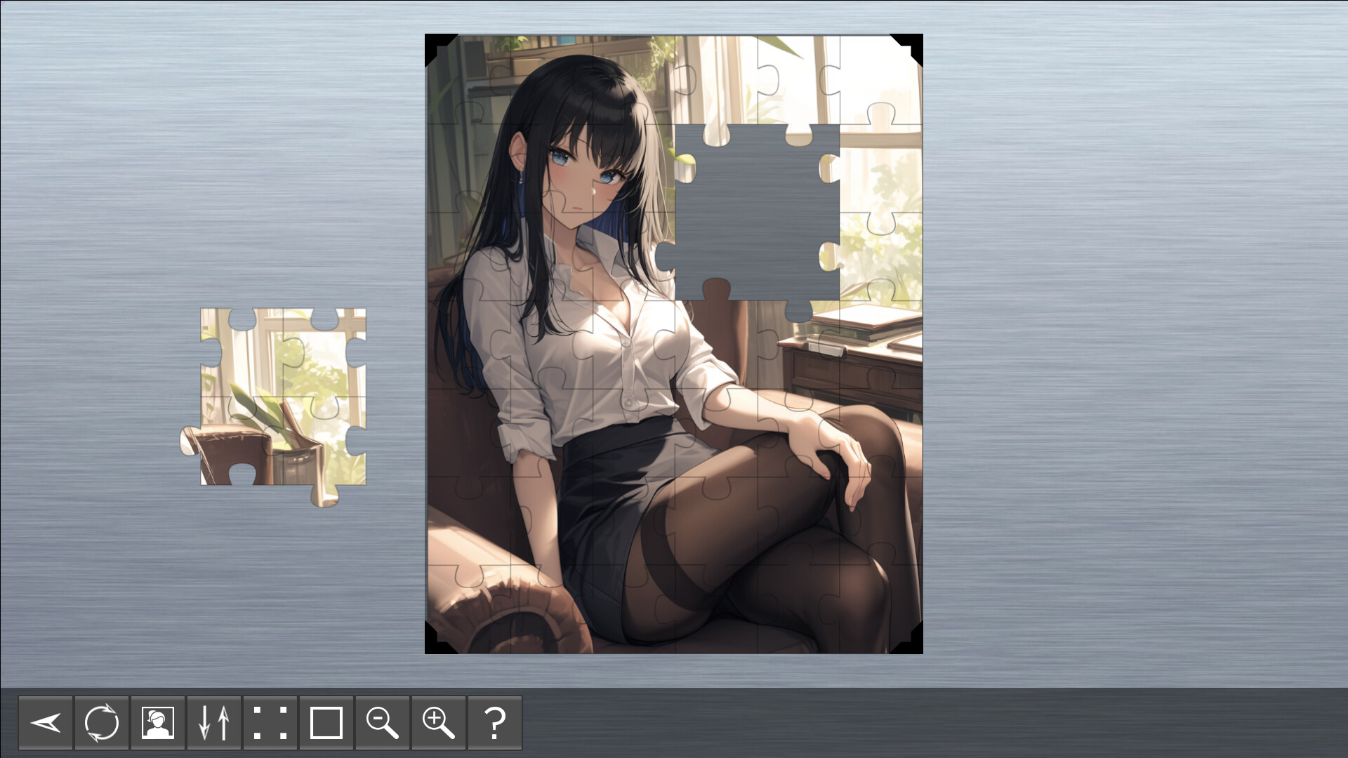 Anime Girl Puzzles - Yui PC gameplay screenshot 4 of 4