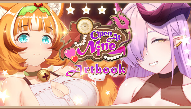 Open at Nine Artbook scene