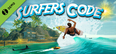 Steam header art for Surfers Code Demo