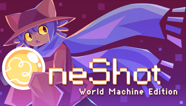 Imagen de la cápsula de "OneShot: World Machine Edition" que utilizó RoboStreamer para las transmisiones en Steam