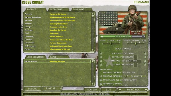 Close Combat 4: The Battle of the Bulge game for windows Pc 1
