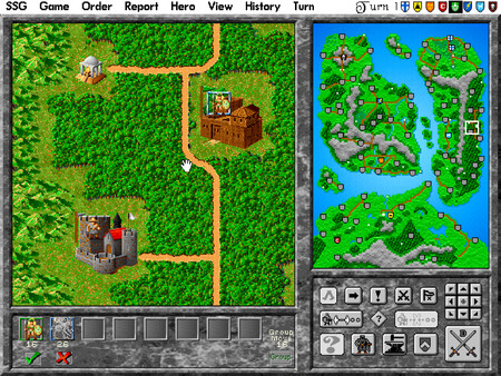 Warlords I + II game for windows Pc 1