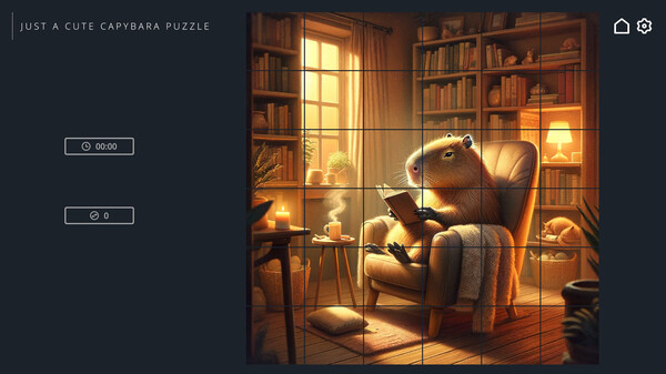 Just a Cute Capybara Puzzle game for windows Pc 1