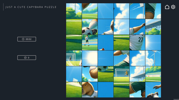 Скриншот из Just a Cute Capybara Puzzle