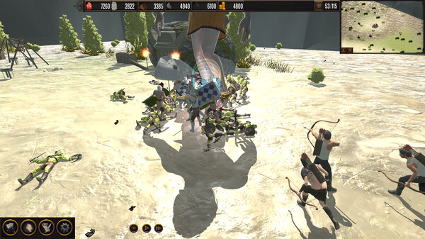 Скриншот из War Of The Titans