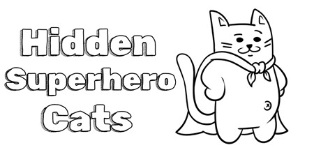 Hidden Superhero Cats Cover Image