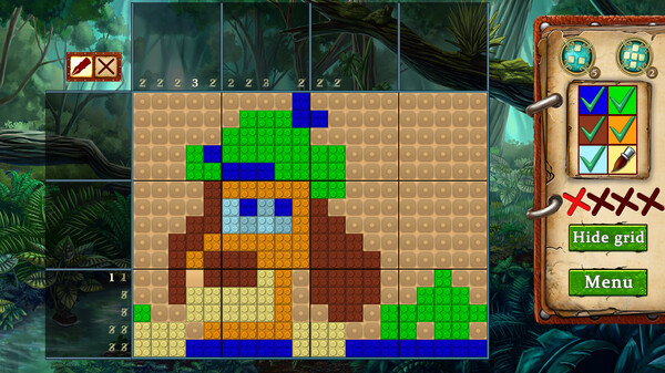 Hidden Riddles. The Amazon Mystery game for Linux 1