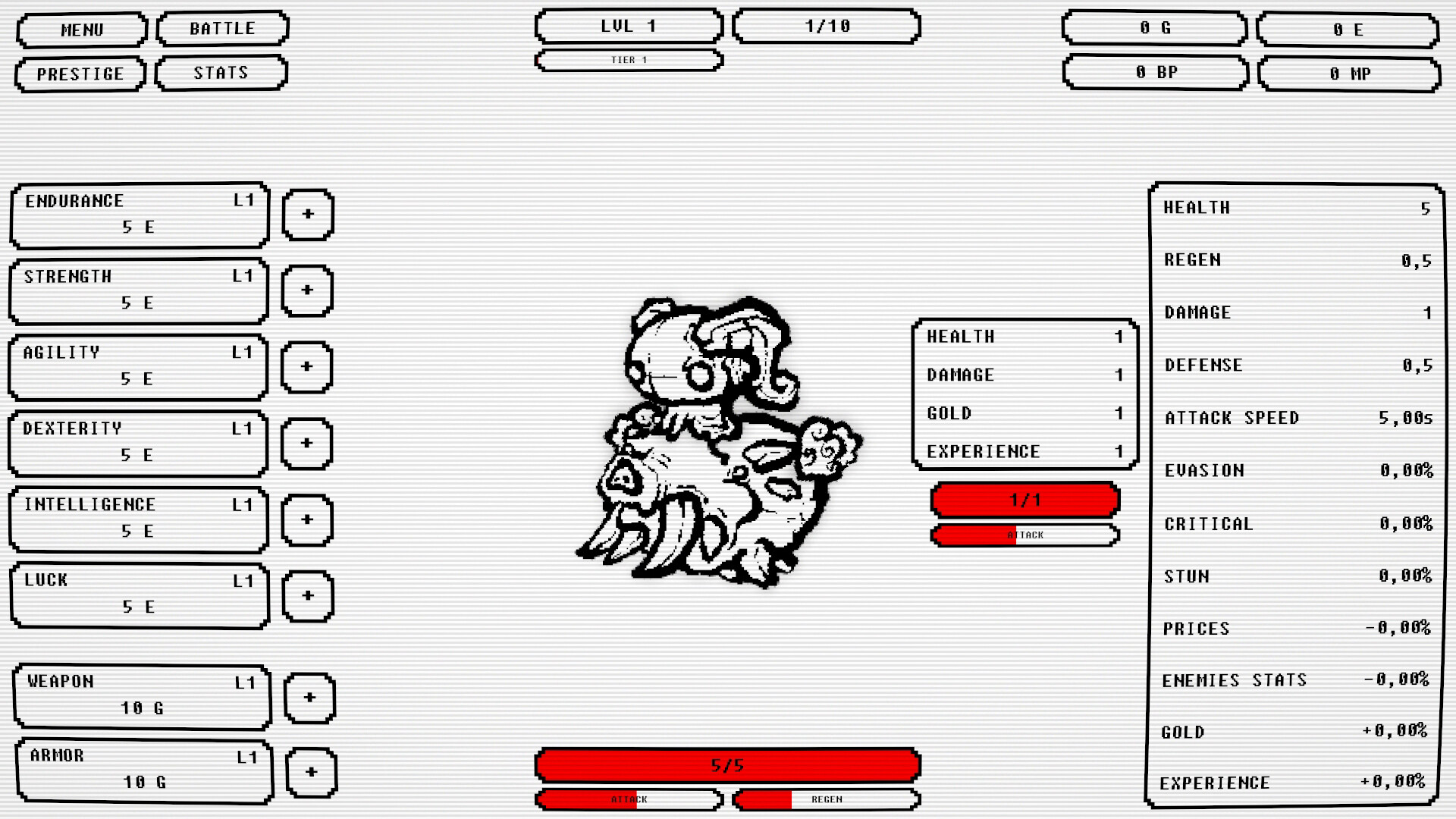 Idle Battle RPG screenshot 1