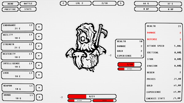 Скриншот из Idle Battle RPG