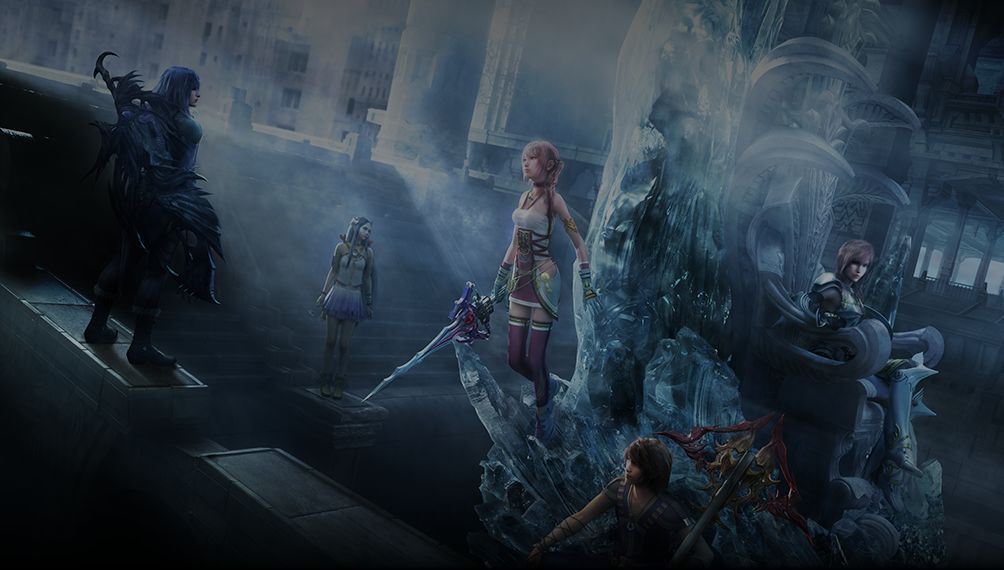 FINAL FANTASY XIII-2 - Imagem de Fundo do Jogo