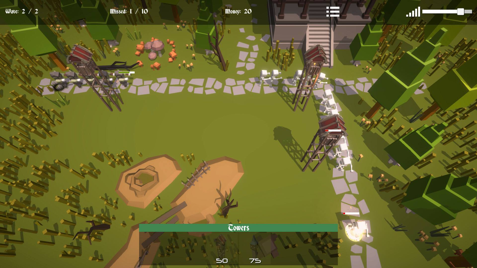 Undead Tower Defense screenshot 1
