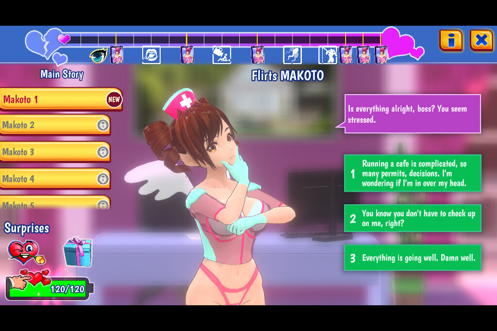 Medic NSFW DLC for Hentai Cafe Maid screenshot screenshot 1