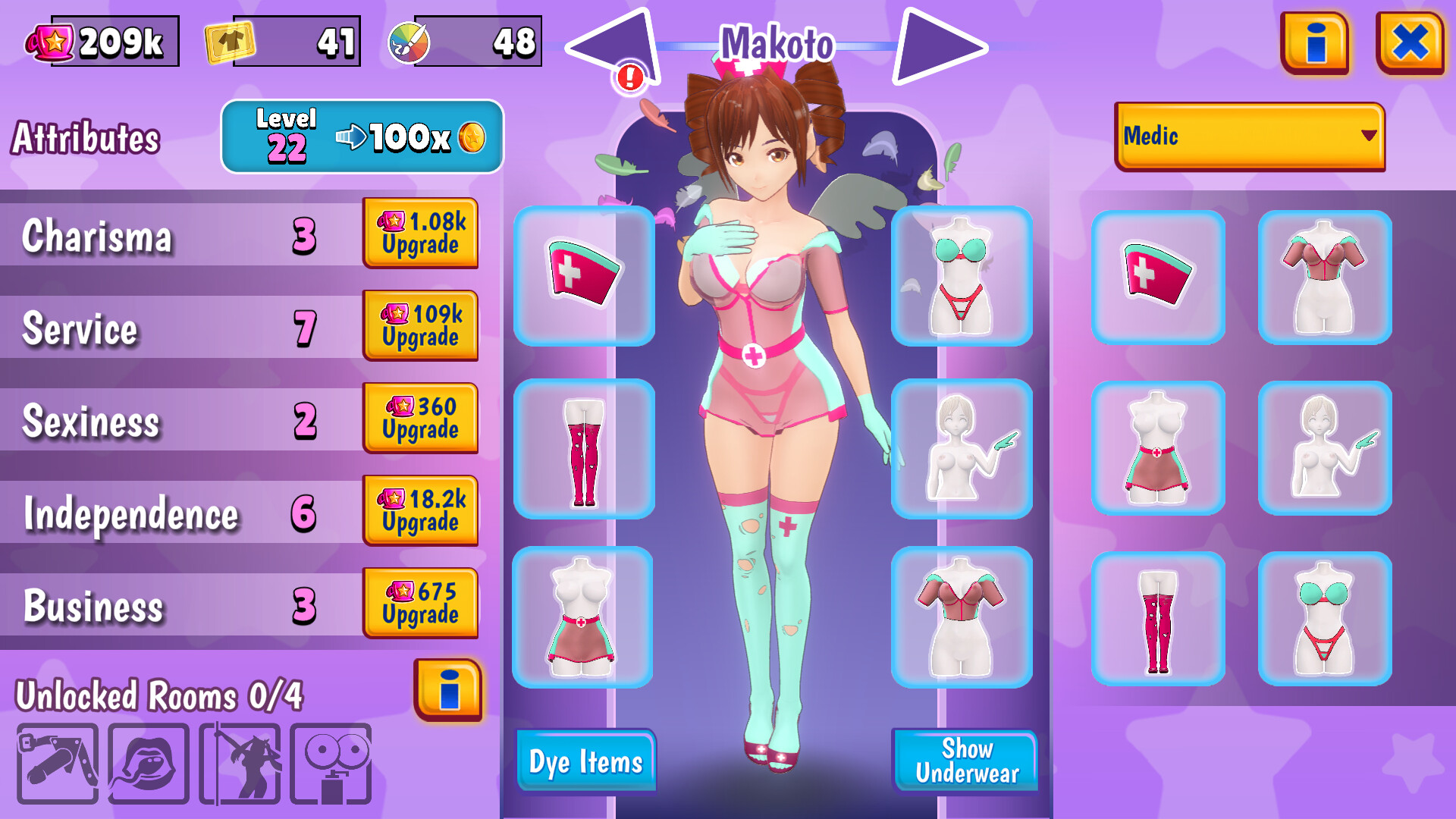 Medic NSFW DLC for Hentai Cafe Maid screenshot screenshot 2