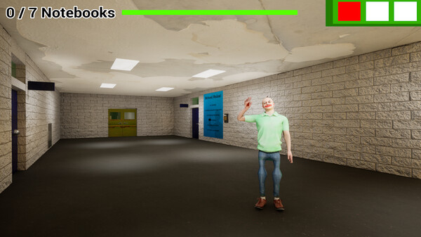 Скриншот из Baldis Advanced 3D Math Class