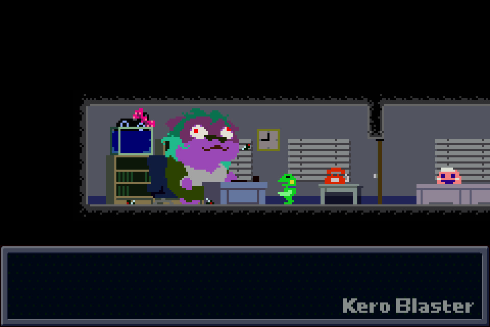 Kero Blaster prologue demo Pink Hour released by Studio Pixel
