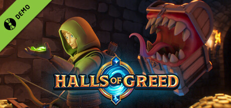 Halls of Greed Demo banner
