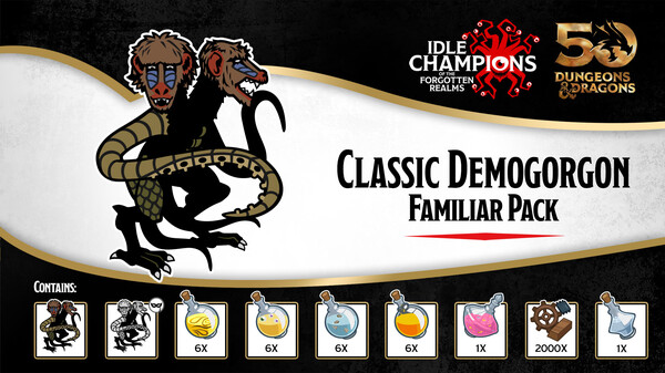 Idle Champions - Classic Demogorgon Familiar Pack