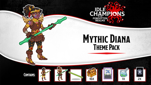 Idle Champions - Mythic Diana Theme Pack