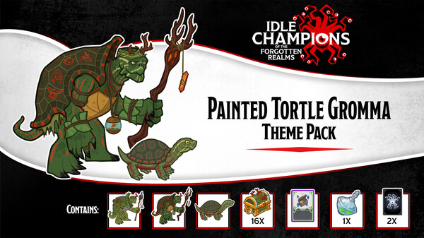 Idle Champions - Painted Tortle Gromma Theme Pack