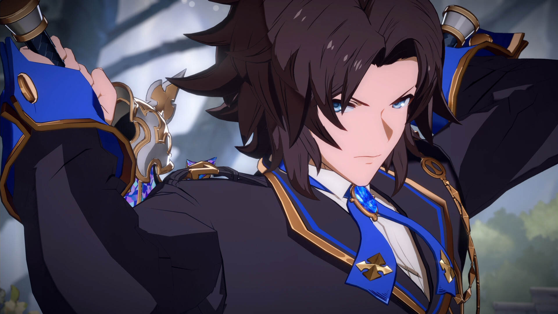 Granblue Fantasy Versus: Rising - Character Costume: Knight's Finery (Lancelot) screenshot screenshot 2