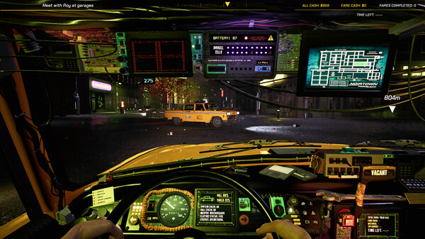 Скриншот из CyberTaxi: Lunatic Nights