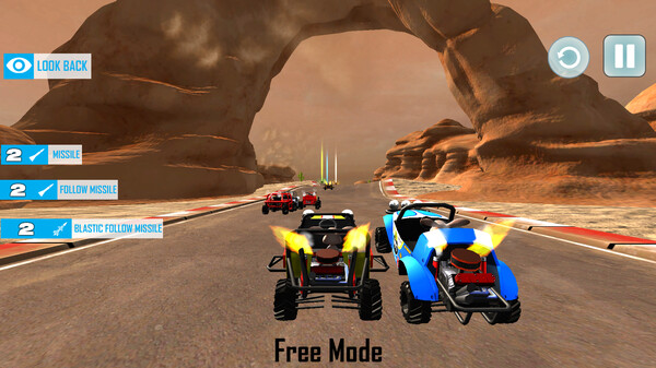 Скриншот из Karting with Animals