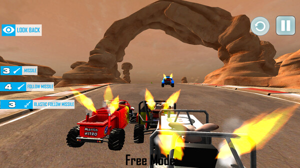 Скриншот из Karting with Animals