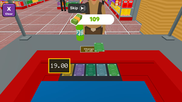 Скриншот из Cashier Sim